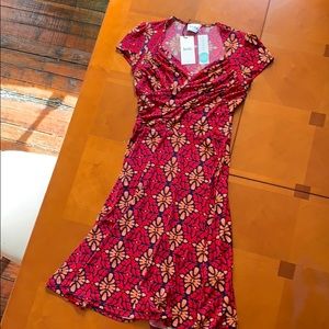 Stitch fix - Leota - lula Jersey dress, red, small